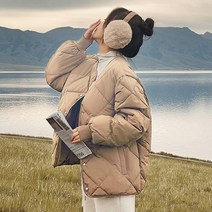 노카라 웰론 누빔 패딩 점퍼