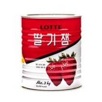 롯데 딸기쨈 3kg 딸기잼, 4개