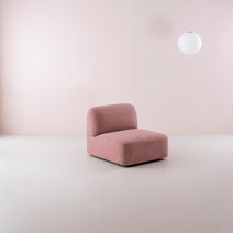 리바트 온드 1인 패브릭 소파 (3색), 미드나잇 인디고