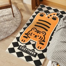 2022년 호랑이 러그 레오파드 임인년 호피 캐릭터 침실 카펫 서재에 깔린 소프트카펫