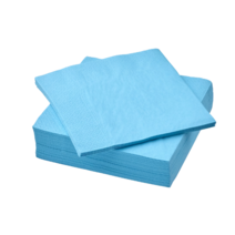 이케아 종이냅킨 냅킨 예쁜냅킨 테이블냅킨 집들이 카페 40x40cm 10매, 08. 신데렐라 블루 10매