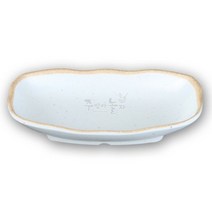 앤틱조선백자 신타원골접시 6호 (DS-6846), 1개