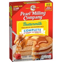 Aunt Jemima Buttermilk pancake & Waffle mix 언트 제미마 버터밀크 팬케이크 와플 믹스 907g, 1개