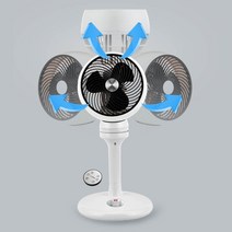에어서큘레이터 스탠드 터보 공기 순환 3단계 풍속조절 에코모드 취침모드 리모트 컨트롤러 실내공기순환
