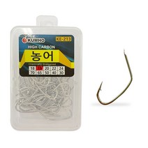 금호조침 덕용바늘 농어 백조기 광어 우럭 부시리 낚시 묶음 바늘 외수질 채비, 02.KE503감성돔덕용흰색2