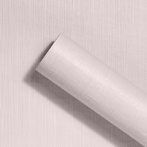 쿠셔니 벽지 폭 70cm 붙이는 스티커 접착식 단열 실크벽지, 핑크(줄무늬)