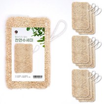 찢어지지 않는 천연 수세미, 90개입, 90개