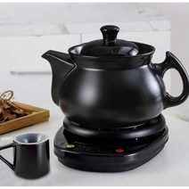 전자동 달임기 약탕기 중탕기 약초 약재 한약 홍삼, 3.5L포트A+블랙베이스A