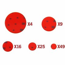 라인테이프 3M강력양면테이프 원형, 타입:15mm 49P, 단품