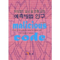 악성코드 유사 및 변종 유형 예측방법 연구, 진한엠앤비