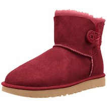 호주산 여성용 겨울 보온 어그 UGG 클래식 부츠 Mini Bailey Button II