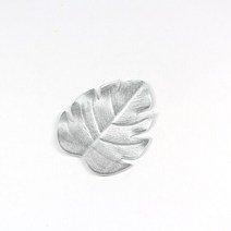 야자매트 계단미끄럼방지 패드 보온덮개6p 열 대 인공 팜 잎에 바 컵 받침 그릇 패드 매트 커피 티 음료 하, 03 Silver leaf_01 M