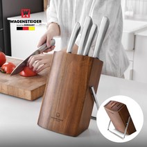바겐슈타이거 로버스트 칼블럭 원목 주방 싱크대 칼꽂이 칼 보관함 정리대 정리함 거치대 칼수납 칼통