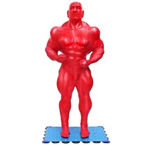 사람 모형 샌드백 복싱 권투 훈련 스탠딩 실리콘, 블루 R1 리얼 샌드백 실리콘