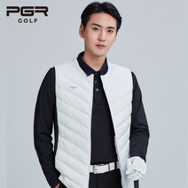 (아울렛) F/W PGR 골프 남성 구스다운 조끼 GW-332