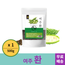 국내산 여주환 500g 여주열매 실속형 즙 분말 가루 진액 천연 비타민 엄격한품질관리 당뇨에좋은식품 효능 추천 파는곳 먹는법 비타민C B군 식이섬유 아연 베타카로틴 칼륨 버터멜론, 1팩