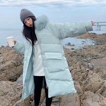 미미앤느 파스텔 4컬러 롱 패딩