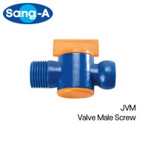 상아뉴매틱 자바라노즐 PT 숫나사밸브, 1개