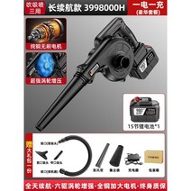 휴대용 배충기 고출력 송풍기 에어건 블로워 대용량 배터리 충전식 무선, K.