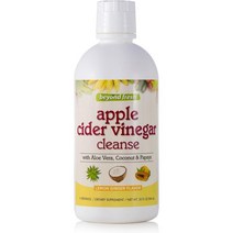 1+1 Beyond Fresh Apple Cider Vinegar Cleanse 장 건강 탁월한 섬유질 공급, 레몬 생강 맛