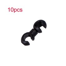 브레이크패드 보조 조수석 10pcs 자전거 MTB 브레이크 기어 케이블 S 스타일 클립 버클 호스 가이드 크로스