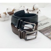 남성허리띠 소가죽 청바지 정장바지 모두 잘 어울리는 핀 버클 기본 벨트