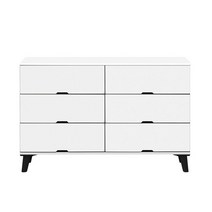 소니 ABS B 3단1200 H 서랍장, 화이트