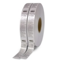 공단 케어라벨 양면 1롤 25mm 30mm 32mm 35mm, 35mm x 400M