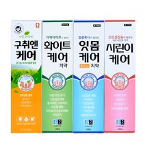 네오메디칼 약국전용 치약 4종 (잇몸케어 플러스 치약 시린이케어 치약 화이트케어 치약 구취엔케어 치약)
