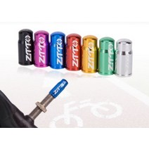 자전거 프레스타 타이어 튜브 밸브 캡 코어 MTB 로드 공기주입구 교체 교체용 코어, 블루