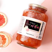아름담은 수제 벌크형 자몽차 2kg 자몽 과일 청, 1병