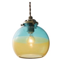 INTERFORM INC. 인터-포름 펜던트 라이트 유리 조명 Arvika 알비카 심플 인테리어 다이닝 LT-1594BL 블루 LED 전구 첨부