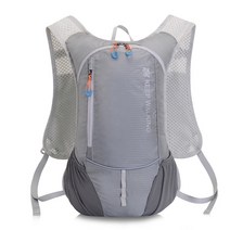 트레일러닝베스트 초경량 러닝 배낭 8L 트레일 수화 조끼 팩 마라톤 자전거 통기성 체육관 가방, 13 Gray