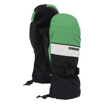 2223 버튼 프로파일 스노우 보드 장갑 BURTON Mens Profile Mittens True BlackClover GreenStout White
