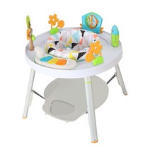 아마존 쏘서 피아노 아기 점프 의자 장난감 소서, 화이트 충전식 게임 의자 회전의자 좌석 360도 회전