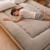가성비매트리스 허리편한매트리스 토퍼 모던 코튼 접이식 트윈 침대 캠핑 수면 점탄성 결혼, 1-200x200cm