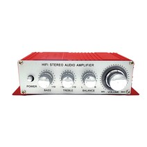 일렉킹 VT-A10 블루투스앰프 USB 매장 차량용앰프 초소형 미니앰프, VT-A10앰프 레드 (아답터형)