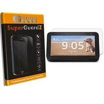 [2-Pack] for Amazon Echo Show 5 Screen Protector [Tempered Glass] SuperGuardZ 9H 0.3mm 2.5D Roun, 1