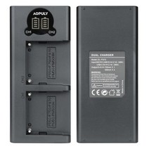 AOPULY 1 pcs NP-F550 NP F550 LCD 소니 CCD-TR940 CCD-TRV3 CCD-TR3300 CCD-SC55 CCD-TRV81 DCR-TRV210 MVC-, NEW Dual Charger