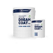 제비스코 드림코트 1액형 타일페인트 4L 조색가능, 화이트크림, 1개