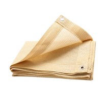 정원 그늘막 테라스 화분 차광막 천막 햇빛가리개 선쉐이드 차양막 가림막 사각 옥상 방수, 베이지 1×1m