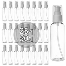 [50개묶음판매] 고급에센스용기 20ml 30ml 50ml 60ml 75ml 80ml 100ml 펌핑용기 플라스틱 공병, 100ml 투명용기, 검정캡, 50개