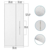 에어컨 어에컨커버 에어컨청소 세측유니버설 에어 잠금 창 씰 천 플레이트 3 4m 뜨거운, b