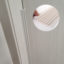 문 손끼임 방지 장치 문쾅 아기 손가락 끼임 손낌 문틈 커버 보호대 방문 스토퍼, 원형타입, 2m, 연두