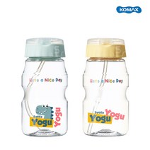 코멕스 국내생산 요구 빨대물병 460ml (유아용 아동용 유치원 어린이집 물통), 2. 옐로우