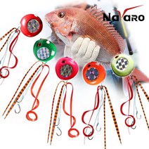 유동식 타이라바 헤드+스커트+훅 C세트 50g-200g 참돔타이라바 낚시채비, 120g, 핑크색펄