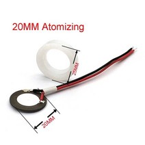 미스트메이커 20mm 안개 제조기 초음파 분무 세라믹 디스크 링 시트 가습기 액세서리 SR020, 01 WHITE