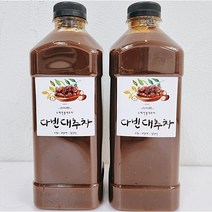 다빈수제청 전통대추차 카페대추차 진한대추즙, 2개, 970ml