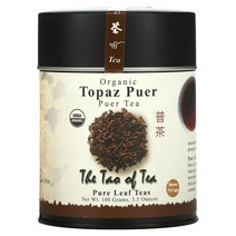 더타오오브티 푸얼 티 토파즈 푸얼 100g The Tao of Tea Puer Tea Topaz Puer, 1팩