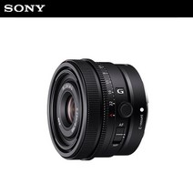 소니 공식대리점 알파 렌즈 SEL24F28G (FE 24mm F2.8 G Ø49mm) 컴팩트 광각 단렌즈, 단품